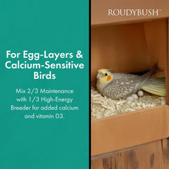 Roudybush Daily Maintenance Bird Food Mini Pellets – 2.75 lb