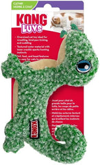 KONG Luvs Crinkle Textured Cat Toy Stuffed with Catnip (Lizard)