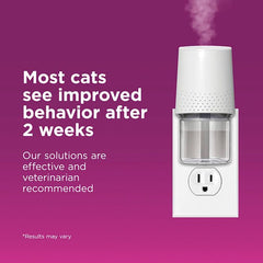 Comfort Zone Single & Multi-Cat Calming Diffuser Kit for a Soothing Home 96ml Pack of 2