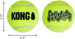 KONG Squeakair Balls, Dog Toy Premium Squeak Tennis Balls