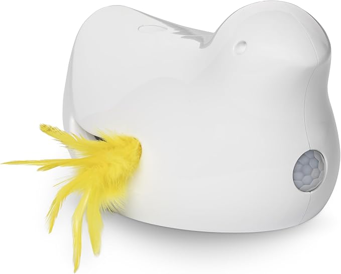 PetSafe Electronic Cat Toys – Automatic Cheese and Peek-A-Bird – Hide and Seek Teaser Toy – Interactive Bird and Mouse Hunt – Play While You are Away