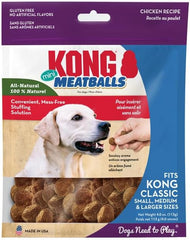 KONG Meatballs Chicken Natural Dog Training Treats (Mini)