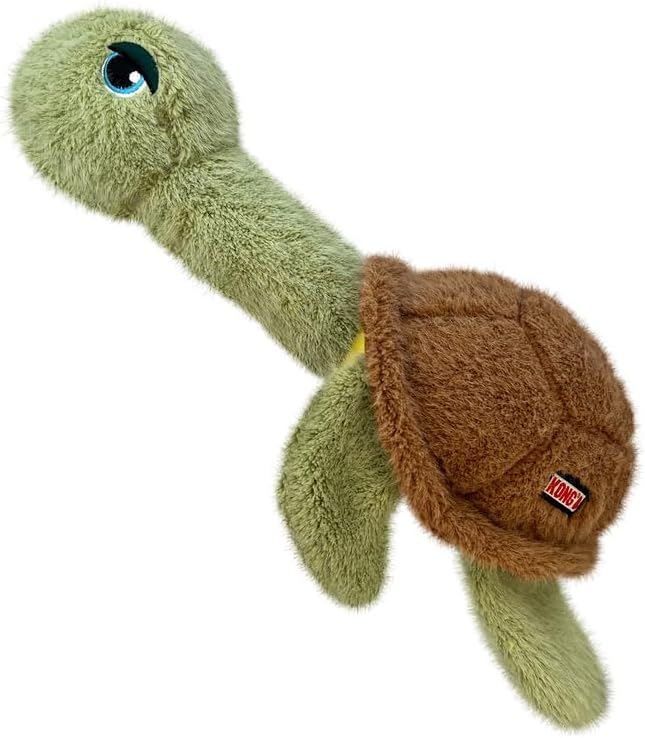 KONG Scruffs Plush Assorted Dog Toy (Turtle)