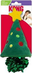 KONG Holiday Crackles Christmas Tree Cat Toy