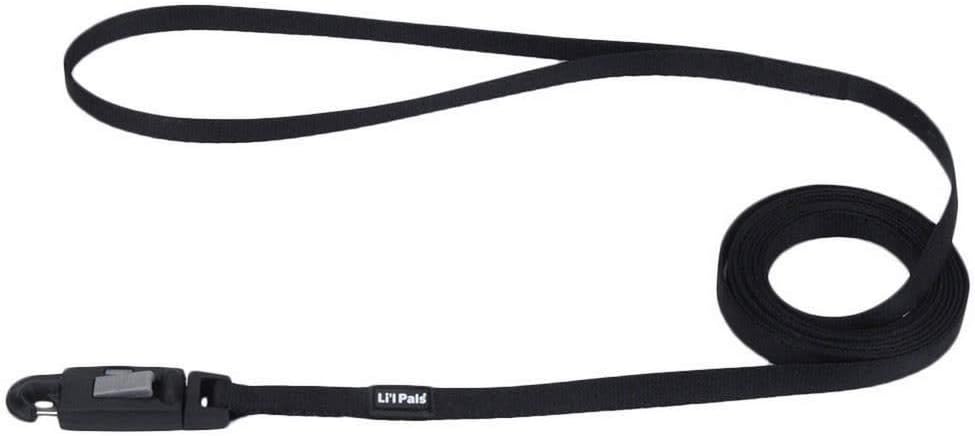 Coastal - Li’l Pals Dog Leash with E-Z Snap - Snap onto Dog Collars and Harnesses - 3/8” x 6’