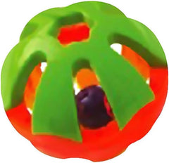 Happy Beaks Toy Round Rattle Foot