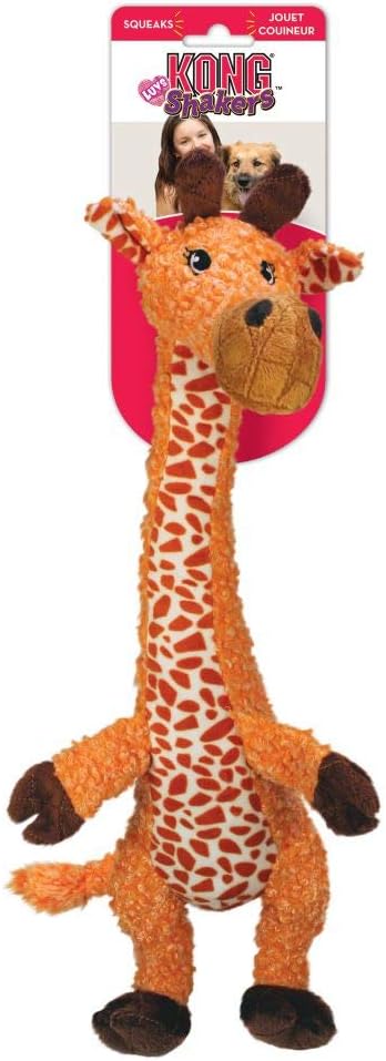 KONG Shakers Luvs Giraffe Dog Toy