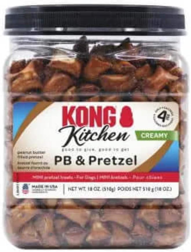 KONG Kitchen Creamy PB & Pretzel Snacks