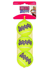 KONG Squeakair Balls, Dog Toy Premium Squeak Tennis Balls