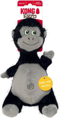 KONG Knots Belly - Soft Plush Exterior with Internal Skeleton Rope Ball and Squeaker (Gorilla)