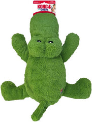 KONG Cozie Jumbo Ali The Aligator - XL Sized Plush Dog Toy