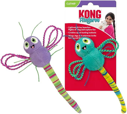 Kong Flingaroo Dragonfly Cat Toy