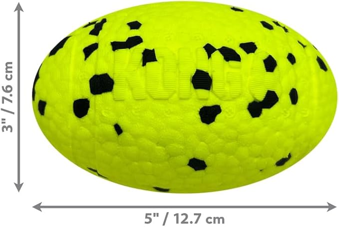 KONG Reflex Football Durable Flexible Bounce Material Dog Toy