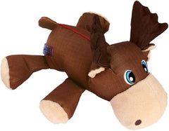 KONG - Cozie Ultra Max Moose - Squeaky Plush Dog Toy with Reinforced Seams