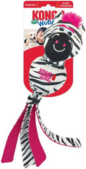 KONG Wubba Zoo Assorted Animal Dog Toy (Zebra)