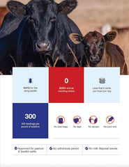 JustiFLY® Liquid Feed 5 lb Add Pack – Season-Long Fly Control for Cattle