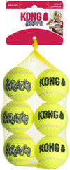 KONG Squeakair Balls, Dog Toy Premium Squeak Tennis Balls