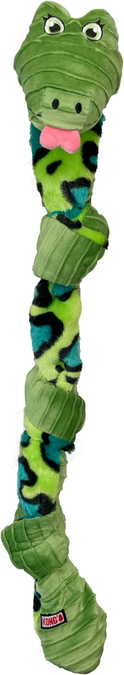 KONG Knots Snake Interactive Tug Assorted Dog Toy for All Breed Sizes