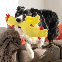 KONG Scruffs Plush Assorted Dog Toy (Chicken)