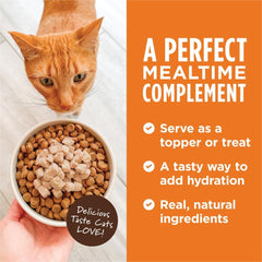 Instinct Healthy Cravings Grain Free Real Chicken Recipe Natural Wet Cat Food Topper by Nature's Variety, 3 Ounce (Pack of 24)