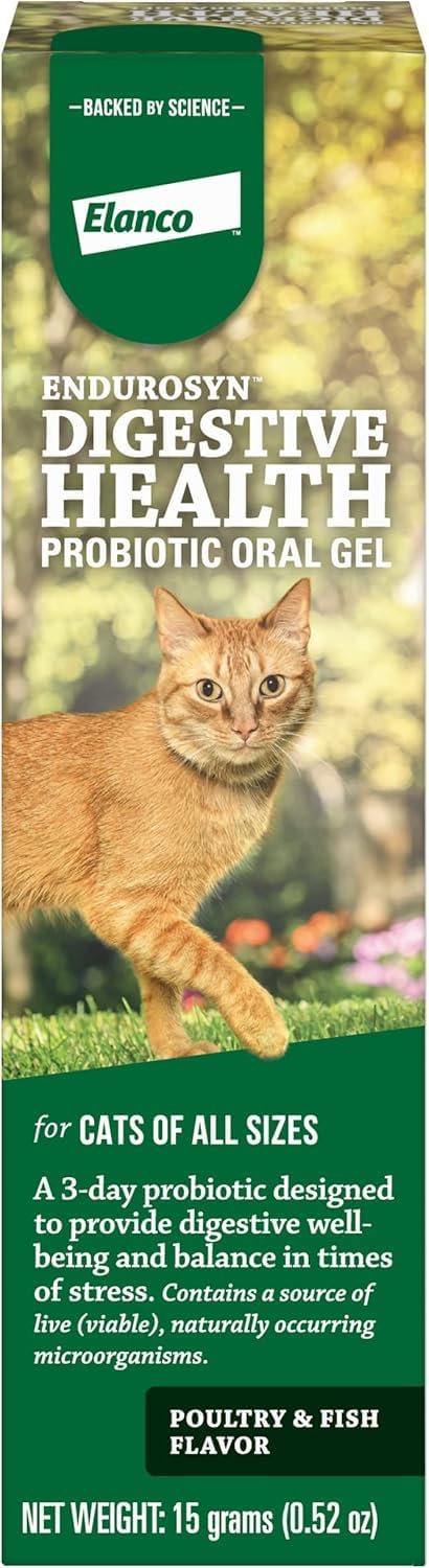 Elanco Endurosyn Probiotic Oral Gel for Cats, 15 gm