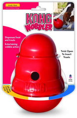 KONG Wobbler - Interactive Dog Toy for Treat Dispensing - Dog Slow Feeder for Healthy Eating