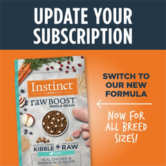 Instinct Raw Boost Puppy, Natural Dry Dog Food with Freeze Dried Pieces, Grain Free Recipe - Real Chicken