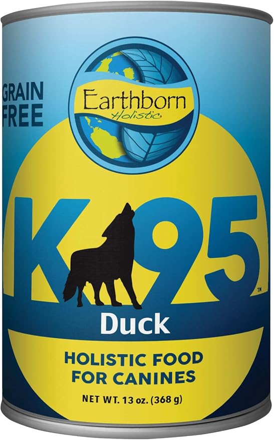 Earthborn Holistic K95 Duck Recipe Grain-Free Canned Moist Dog Food 12 / 13 oz