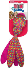 KONG Wubba Finz - Dog Toy for Tug of War & Fetch - Dog Supplies for Puppy & Dog Playtime - Outdoor & Indoor Dog Toy (Pink)