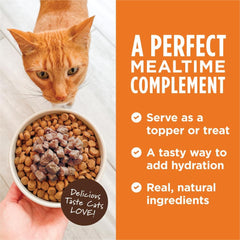 Instinct Healthy Cravings Natural Wet Cat Food Topper, Grain Free Recipe - Real Rabbit, 3 oz. Pouches (Pack of 24)