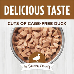 Instinct Healthy Cravings Natural Wet Cat Food Topper, Grain Free Recipe - Real Duck, 3 oz. Pouches (Pack of 24)
