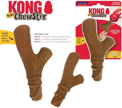 KONG ChewStix Twist Dog Chew Toy for Use Classic