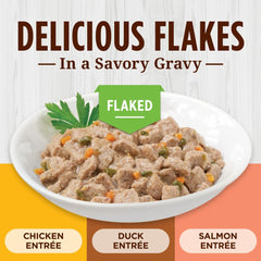 Instinct Flaked Entrée Wet Canned Cat Food - Variety Pack