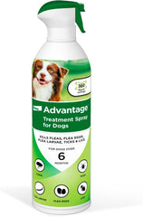 Advantage Dog Flea Treatment Spray | Kills Fleas & Ticks | Dog Flea Spray