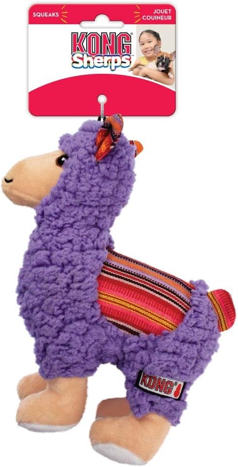 KONG Sherps Dog Toy Llama