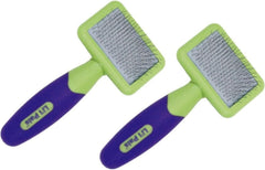 Coastal Pet Li'l Pals Dog Slicker Brush with Coated Tips - Dog Grooming Brush for Small Breeds & Puppies - One Size
