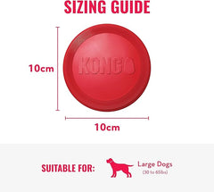 KONG Extreme Flyer - Dog Toy Supports Healthy Exercise - Soft Disc for Dogs - Toy for Fetch & Retrieve - Durable Flying Disc Dog Toy with Rebound