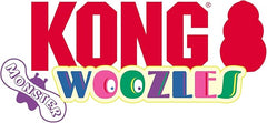 KONG Woozles Monster Tennis Balls Plush Assorted Colors Dog Toy