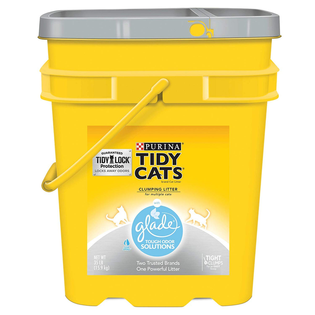 Purina Tidy Cats Clumping Cat Litter, Glade Clear Springs Multi Cat Litter