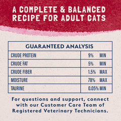 Natural Balance Ultra Premium Wet Cat Food 24 Cans, Protein Options Include Chicken, Salmon or Ocean Fish