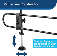 PetSafe Happy Ride Metal Dog Barrier, Pet Gate Vehicle Divider for Cars, Minivans & SUVs