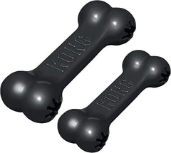 Kong - Extreme Goodie Bone™ - Durable Rubber Dog Bone for Power Chewers, Black