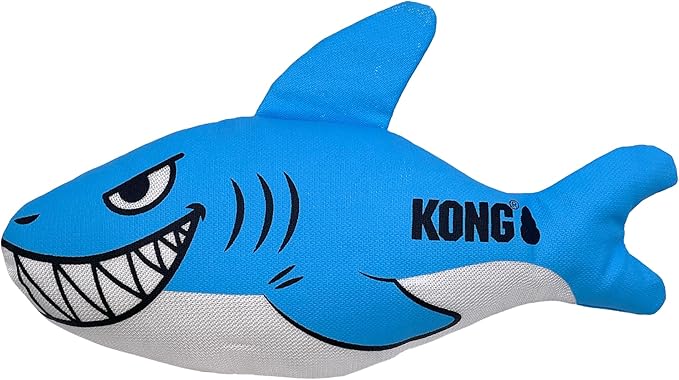 KONG Maxx Ballistic 2 Layered Assorted Tough Dog Toy (Shark)