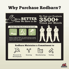 Redbarn Pet Products All-Natural Rawhide Bully Slices - Bully Stick Flavor - Premium Grain-Free Beef Hide Treats High Protein Low Fat for Chewers