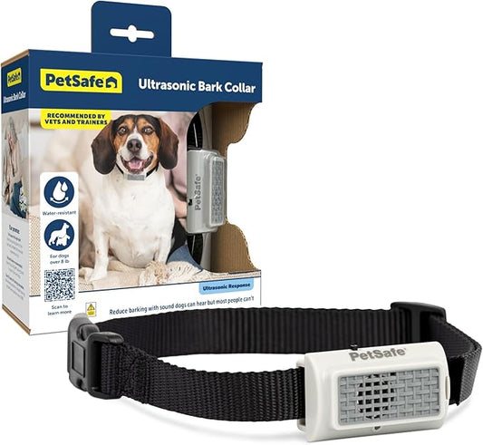 PetSafe Ultrasonic Dog Bark Training Collar for Large and Small Dogs - Static-Free Correction