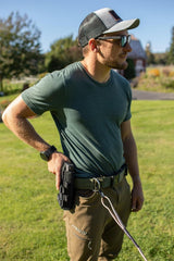 Boss Dog Tactical Dog Walker Utility Human Belt, Black