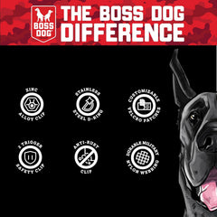 Boss Dog Tactical Harness, Red
