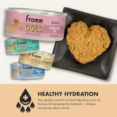 Fromm Kitten Gold Chicken & Duck Pate Cat Food - Premium Wet Cat Food - Chicken Recipe