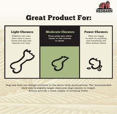 Redbarn Pet Products Half Deer Antler for Dogs