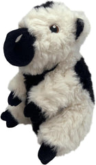 KONG Comfort Tykes Soft Plush Fluffy Dog Toy (Cow)